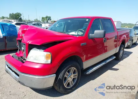 2006 Ford F-150 Lariat/Xlt from USA, damaged, VIN 1FTPW12536KC00640